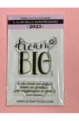 Timbri da collezione 2025 - Gennaio - DREAM BIG