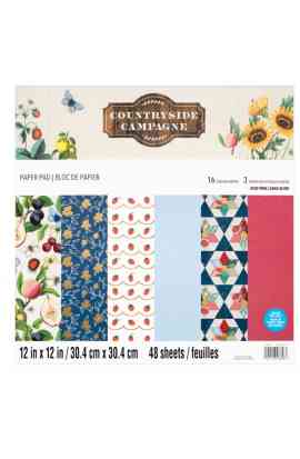 Pad 12x12 - Countryside Campagne