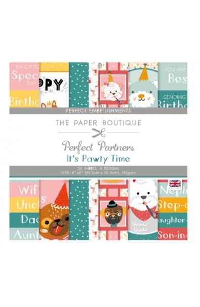 Pad 8x8 - Perfect Partners It's Pawty Time