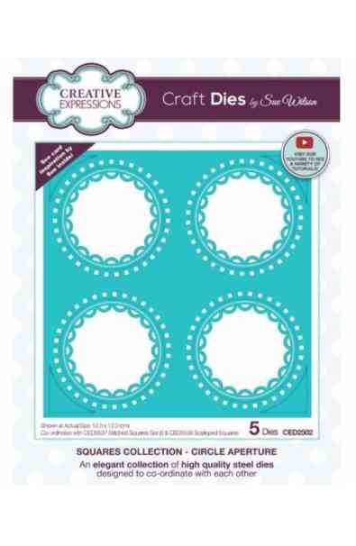 Fustella - Squares Collection Circle Aperture