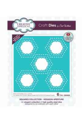 Fustella - Squares Collection Hexagon Aperture