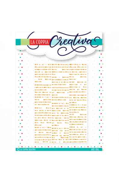 Pagina Vintage - hot foil