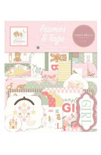 Little Lullabies Baby Girl - Frames & Tags