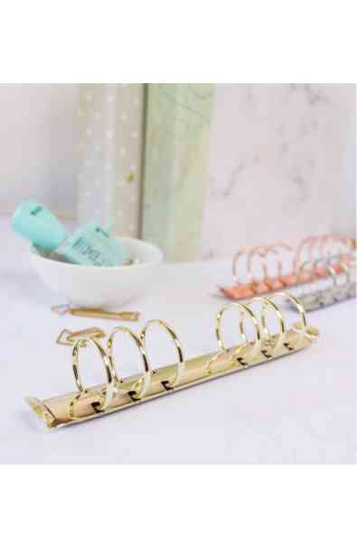 Meccanismo a 6 anelli diametro 3cm - Oro