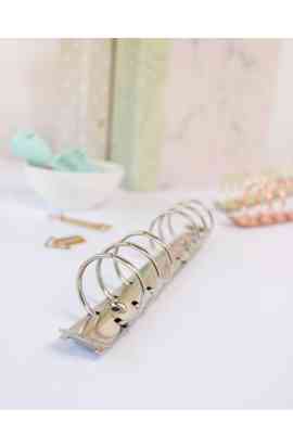 Meccanismo a 6 anelli diametro 3cm - Argento