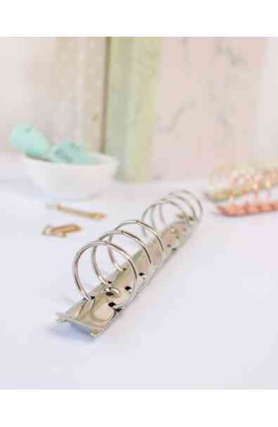 Meccanismo a 6 anelli diametro 3cm - Argento