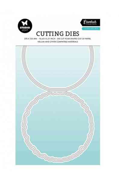 Fustella - Card Rotonda effetto strappato