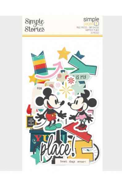 Say Cheese Happiest Place - Simple Pages Pieces 