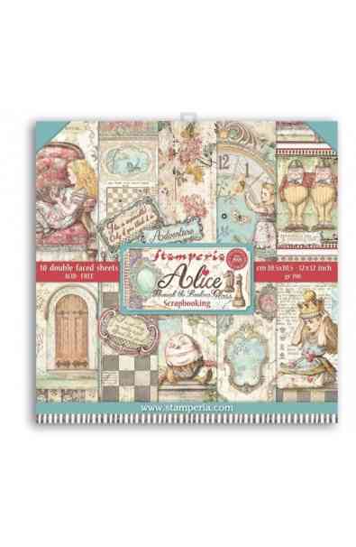 Alice Through the Looking Glass - Pad 12x12