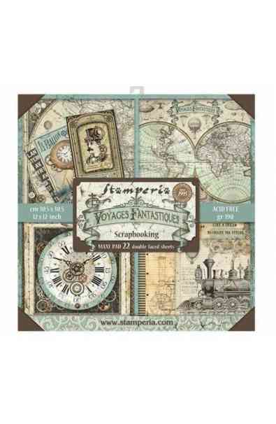 Voyages Fantastiques - Maxi Pad 12x12