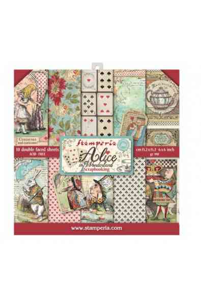 Alice in Wonderland - Pad 6x6