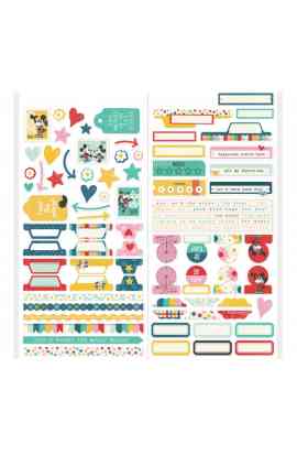 Say Cheese Happiest Place - Stickers Basics