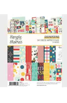 Say Cheese Happiest Place - Pad 6x8