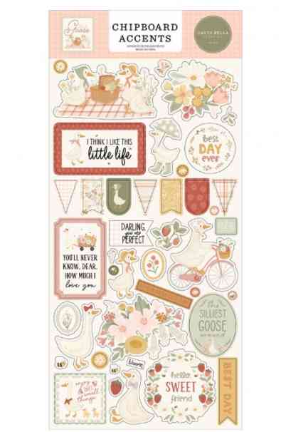 Silly Goose - Chipboard Accents