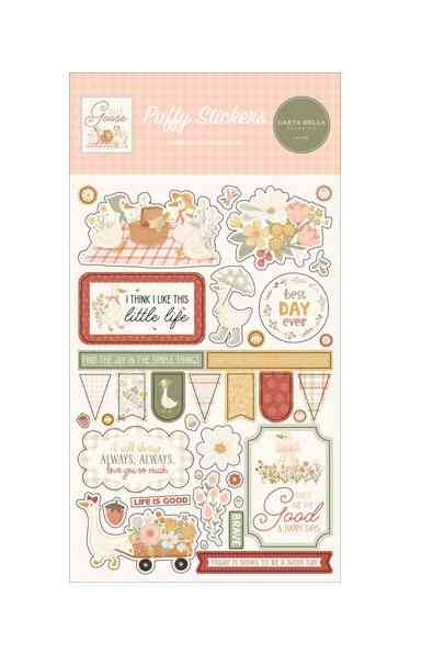 Silly Goose - Puffy Stickers
