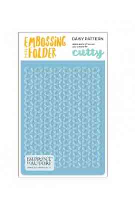 Mini embossing folder - Daisy Pattern