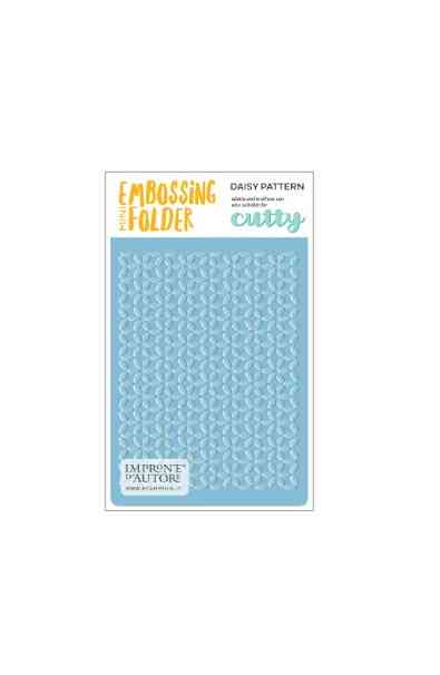 Mini embossing folder - Daisy Pattern