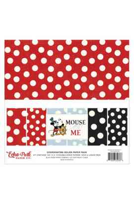 Mouse And Me - Polka Dot Solids Paper Pack 12x12"