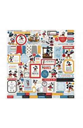 Mouse And Me - Element Sticker 12x12"