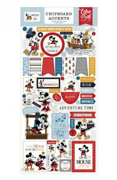 Mouse And Me - Chipboard Accents