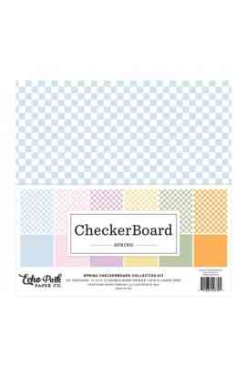 Spring Checkerboard - Paper Pack 12x12"