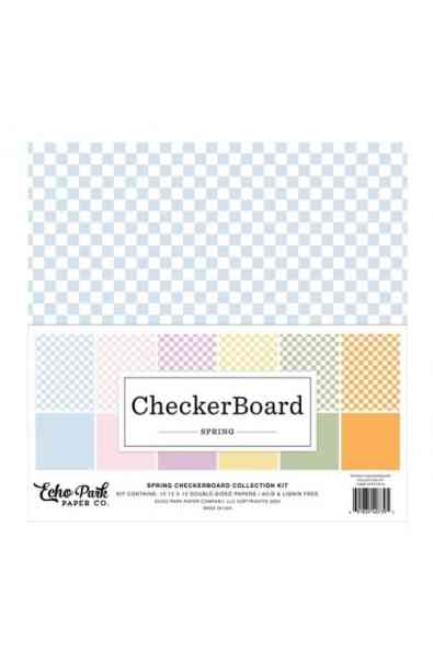 Spring Checkerboard - Paper Pack 12x12"