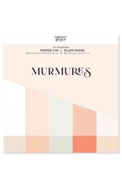 MURMURES - Kit Carte Monocromatiche 12x12"