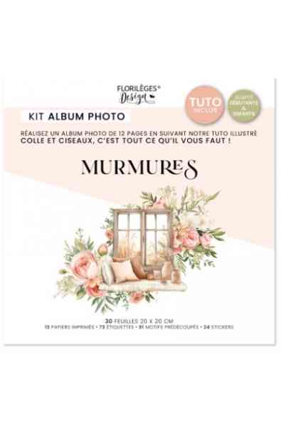 MURMURES - Kit Album Foto 20x20 