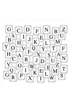 MURMURES - Die Cut - Lettere Piccole