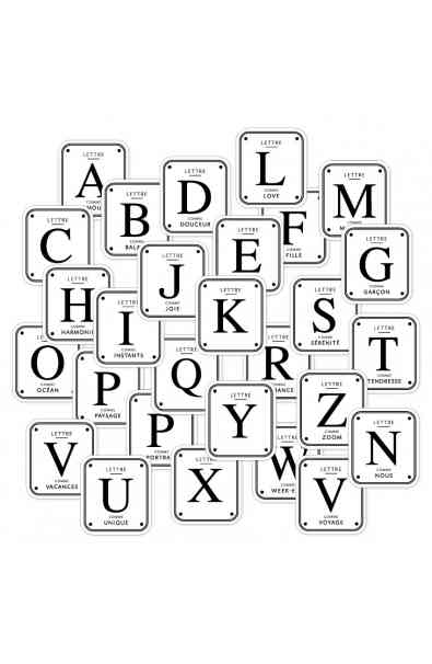 MURMURES - Die Cut - Lettere Grandi