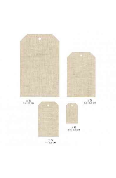MURMURES - 21 Etichette Beige