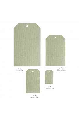 MURMURES - 21 Etichette Verde