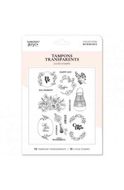 MURMURES - Timbro clear HAPPY DAY