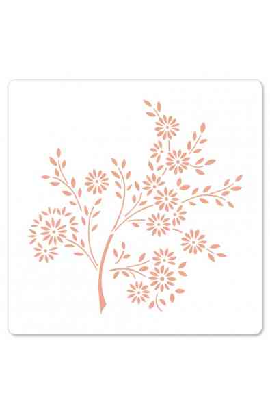 MURMURES - Stencil BRANCHE FLEURIE