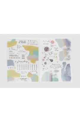 My Journal - Rub ons - Manchas