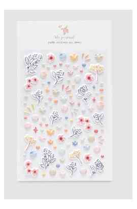 My Journal - Puffy Stickers - My Journal vol.4