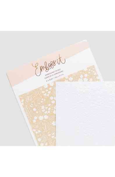 My Journal - Embossing Folder 6x8,25" - My Journal