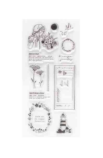 Mrs Maple - Timbro 11x21 - Wild life