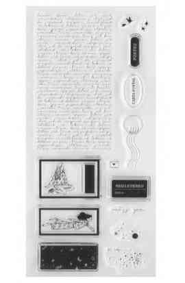 Mrs Maple - Timbro 11x21 - Carta postal