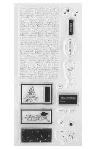 Mrs Maple - Timbro 11x21 - Carta postal