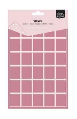 Stencil - Rectángulos A5