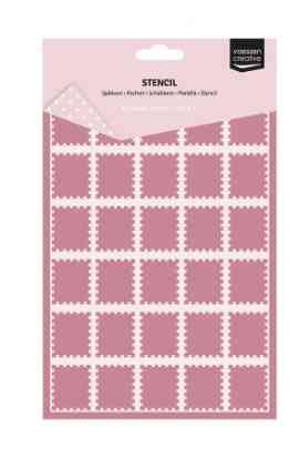Stencil - Sellos Postales A5