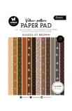 Pad Essentials Vellum - Spring brown print