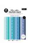 Pad Essentials Vellum - Spring blue print