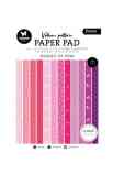 Pad Essentials Vellum - Spring pink print