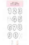 timbro e fustella - Globe Numbers
