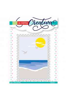 Sulla spiaggia - fustella
