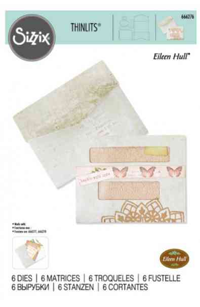 Thinlits Die by Eileen Hull Journaling Card Envelope & Windows