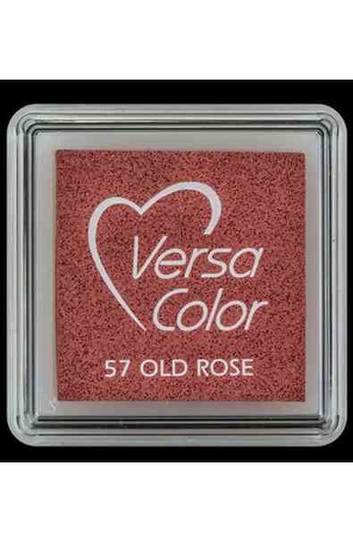 Versacolor - tampone per timbri piccolo - old rose