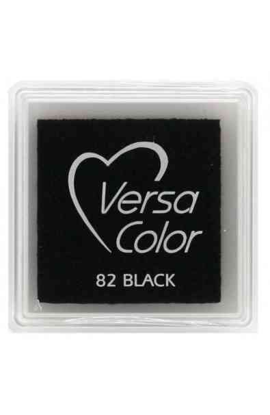 Versacolor - tampone per timbri piccolo - black